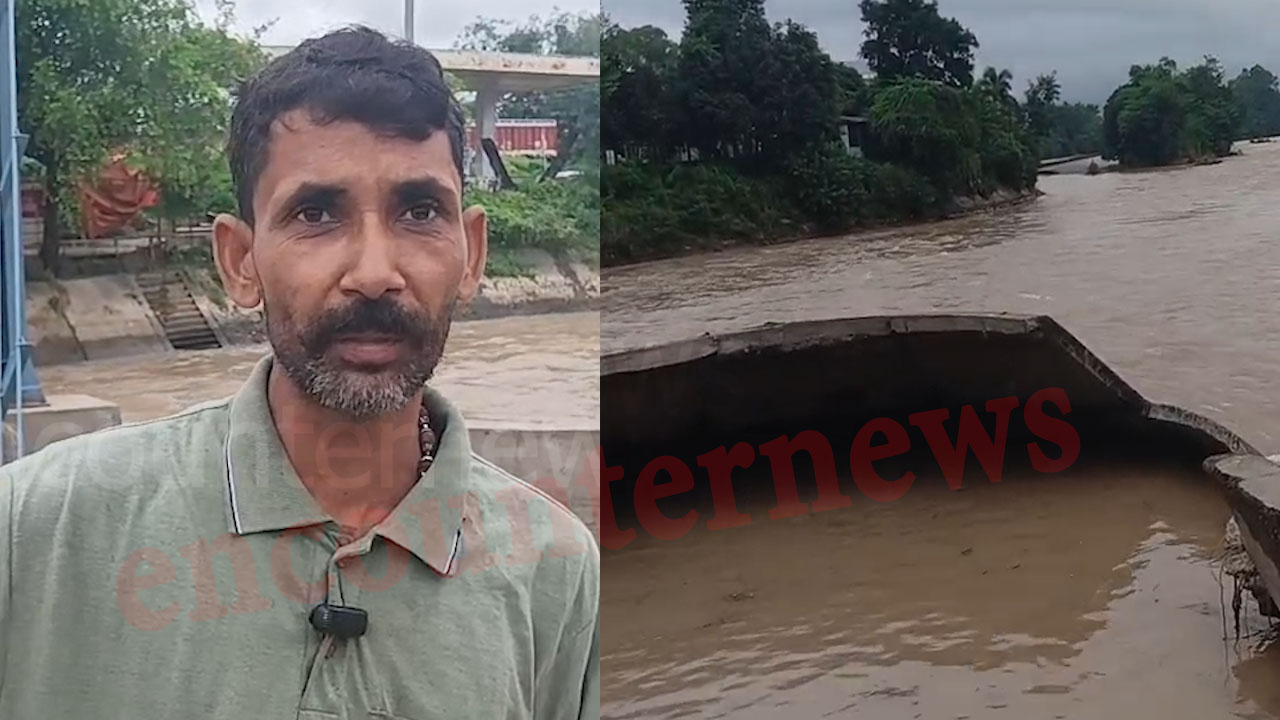 Punjab News: रावी की चपेट में आया Madhopur Headworks, संपर्क नहरों में पानी छोड़ने वाला गेट टूटा, देखें वीडियो