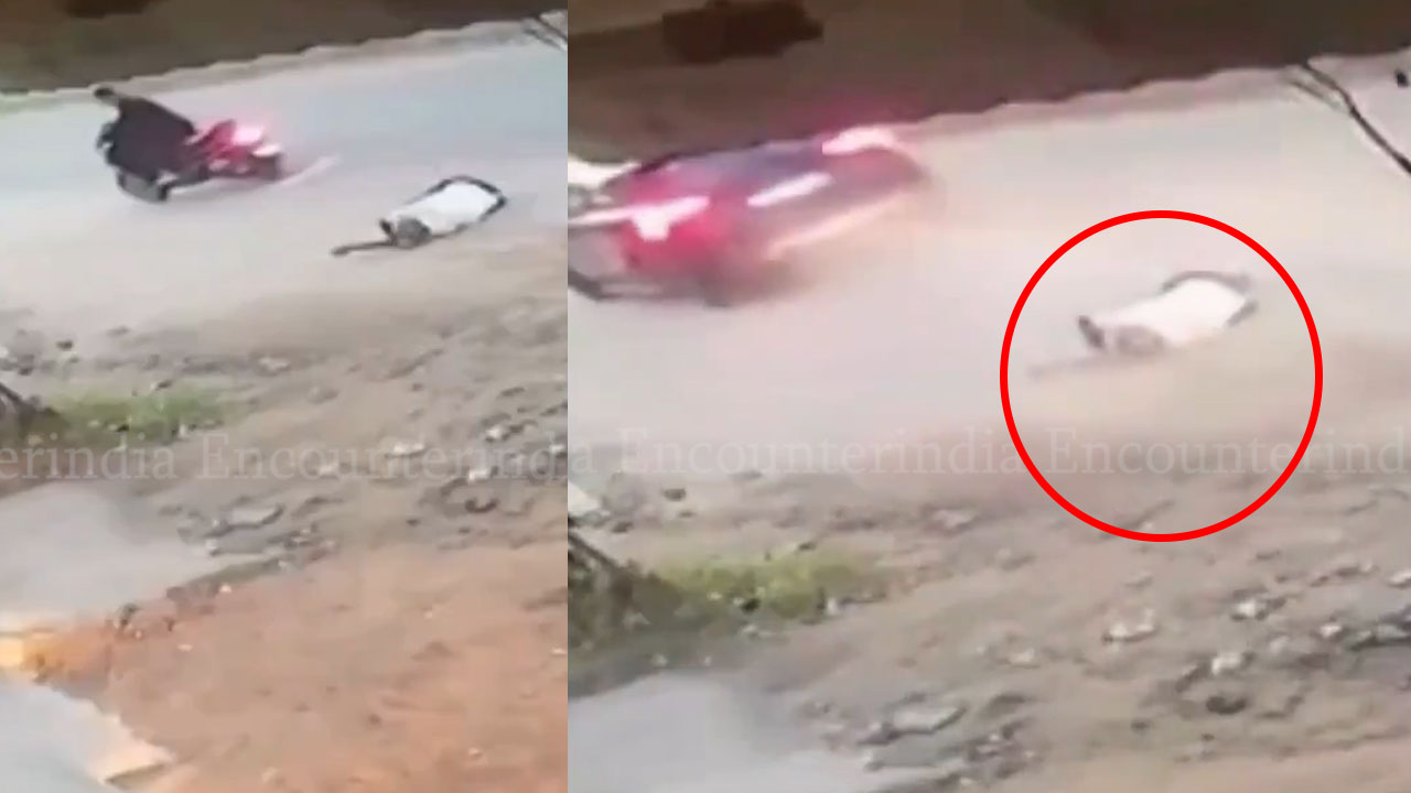 पूर्व Indian Army Captain को 10 फीट तक घसीटकर ले गया कार चालक, मौत, देखें CCTV