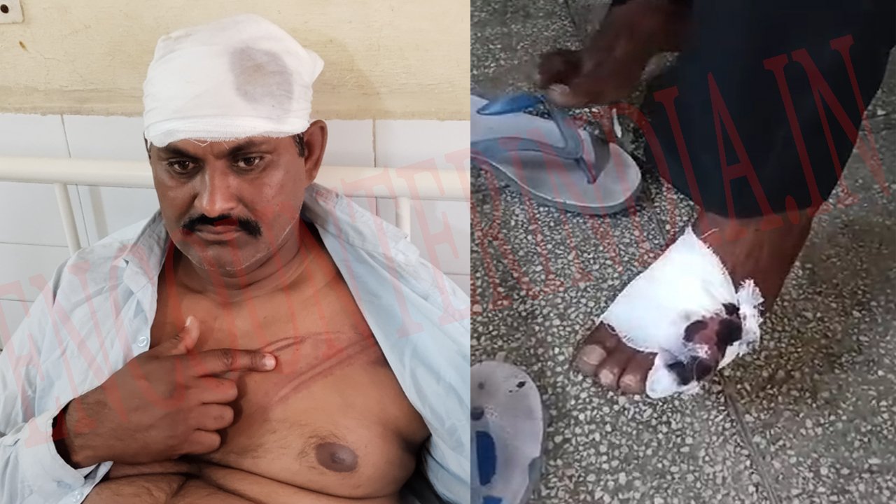 Punjab News: AAP Party के ब्लॉक प्रधान पर नौजवानों ने किया तेजधार हथियार से हमला, देखें वीडियो