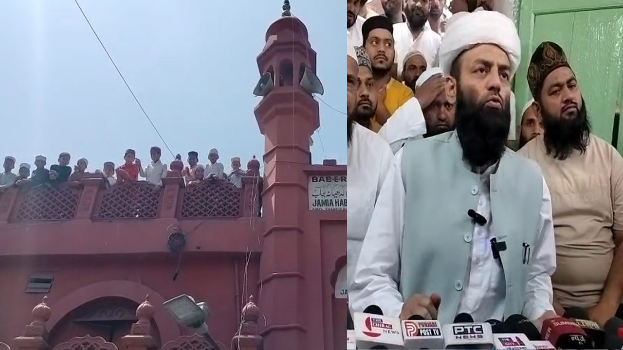 Punjab News: Jama Masjid के बाहर फूंका आतंकवाद का पुतला, किया प्रदर्शन, देखें वीडियो