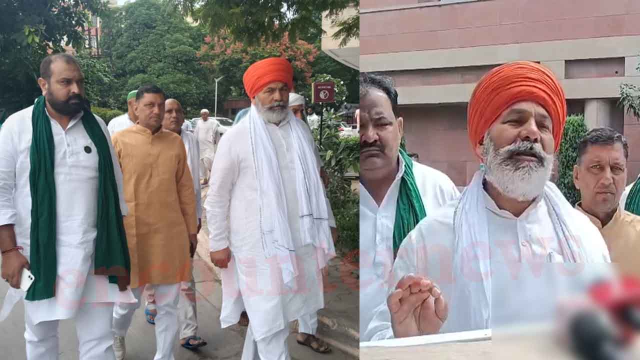 Punjabi Singer Rajveer Jawanda का हाल जानने अस्पताल पहुंचे किसान नेता राकेश टिकैत, देखें वीडियो
