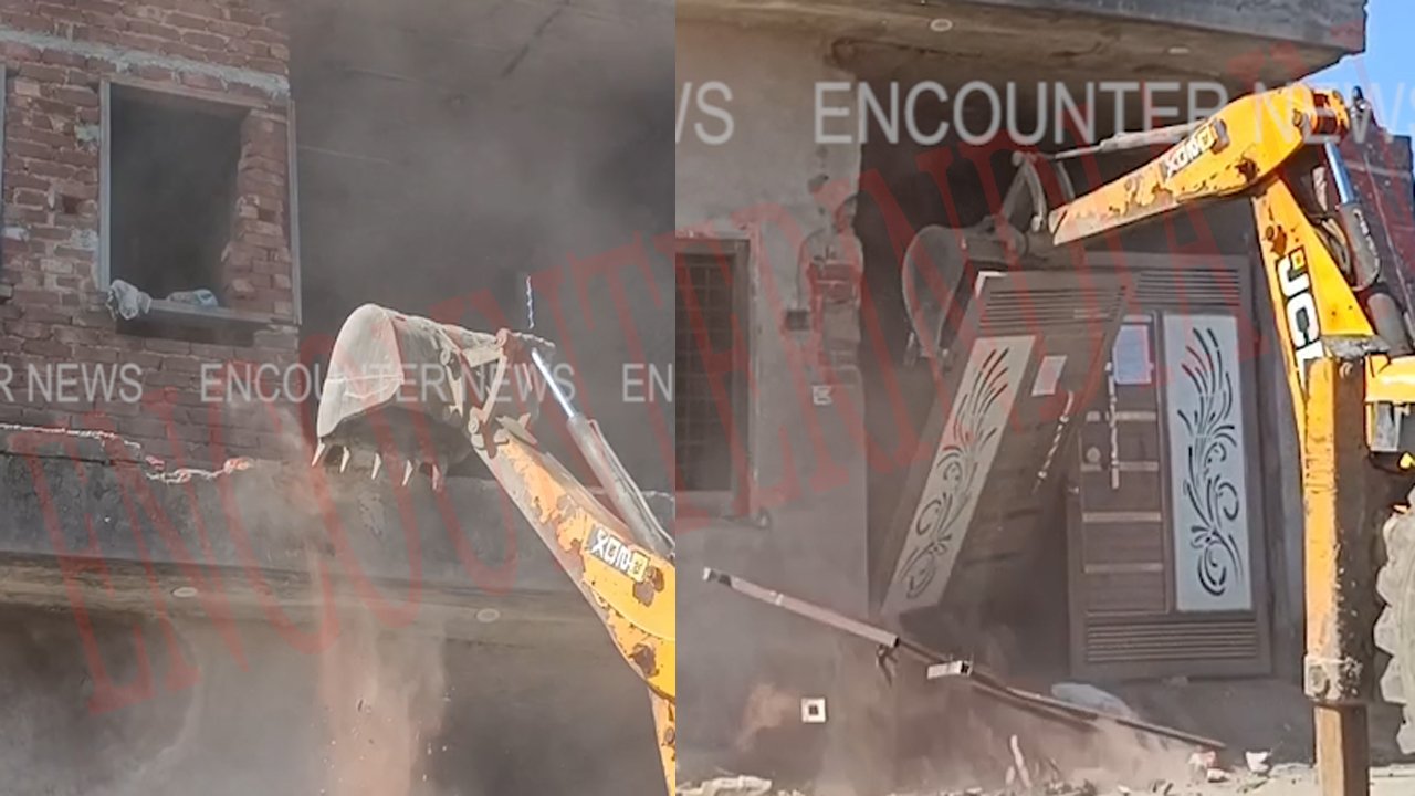 Punjab News: इस इलाके में तस्कर के घर पर चला Bulldozer, आरोपी गिरफ्तार, देखें वीडियो