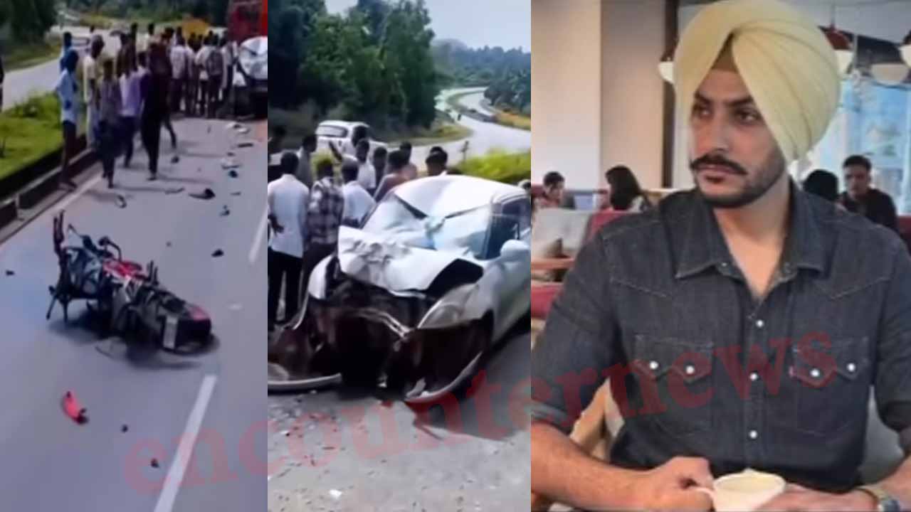 Singer Rajvir Jawanda के Accident की फुटेज आई सामने