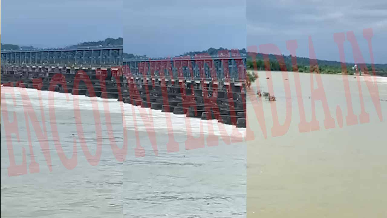 भारी बारिश से 13.90.15 लेवल पहुंचा पौंग डैम में पानी का स्तर, देखें वीडियो