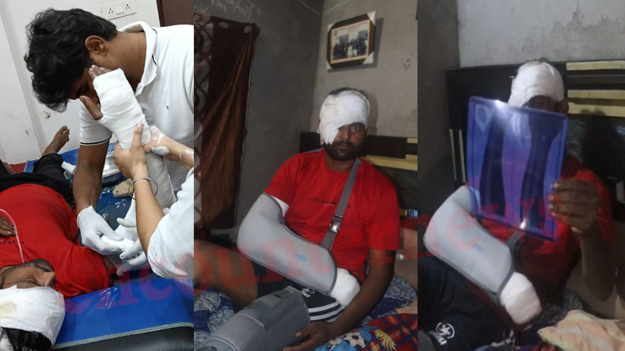 Punjab News: Phone न देने पर लुटेरों ने युवक पर बरसाए दातर, गंभीर घायल, देखें वीडियो