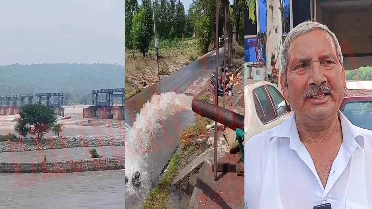 Punjab News: रावी में पानी की चपेट में आए घर और दुकाने, 80 गांवों को हुआ नुकसान, देखें वीडियो