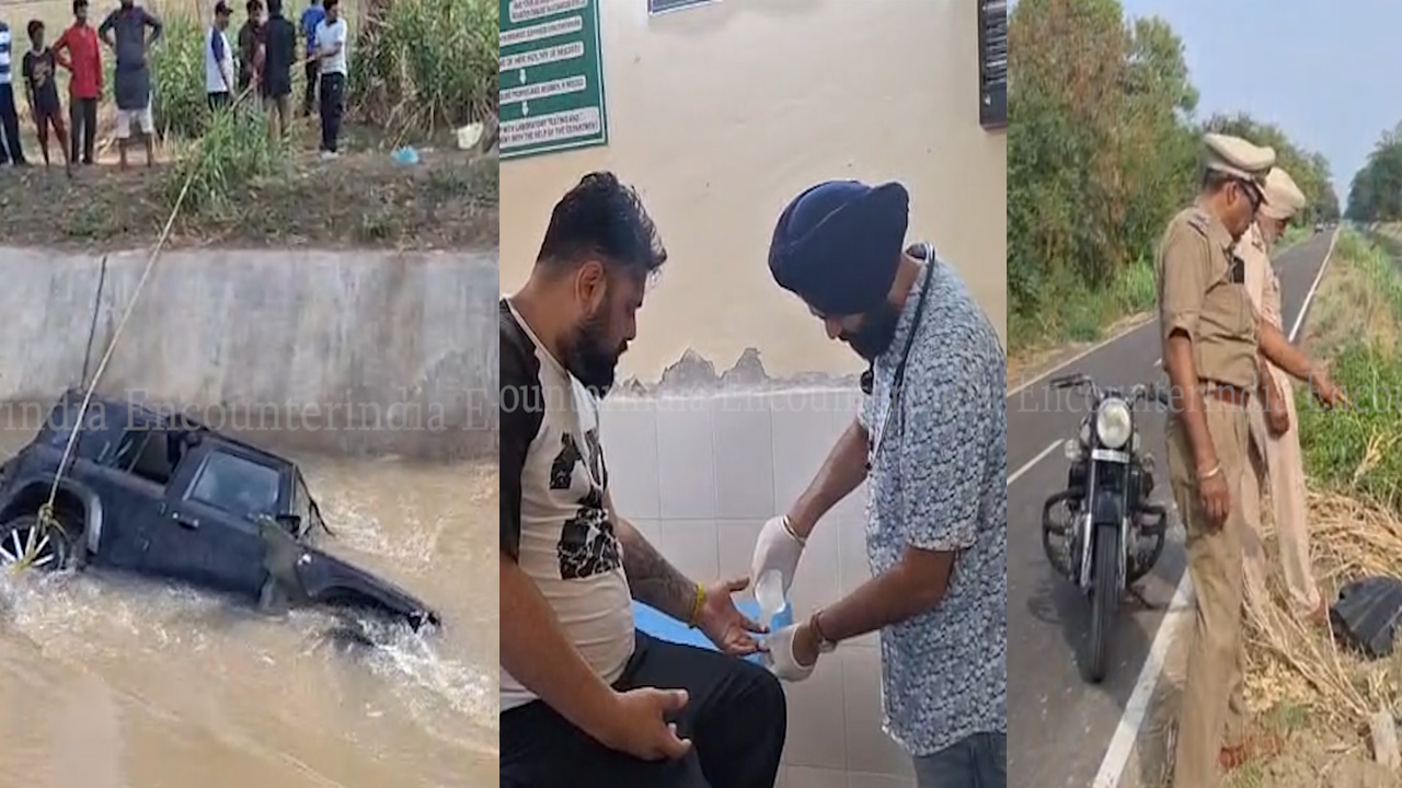 Punjab News: नहर मे गिरी Thar, Family थी सवार, देखें वीडियो