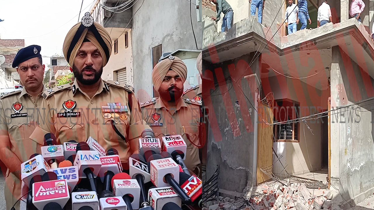 Punjab News: नगर निगम और पुलिस ने तस्कर के घर पर चलाया पीला पंजा, देखें वीडियो