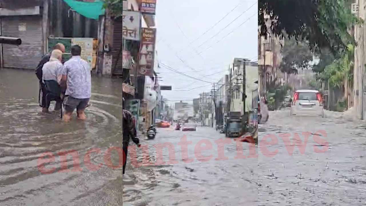 Jalandhar से सटे जिले में बारिश का कहर, सड़कें बनी तलाब, बुजुर्ग और बच्चे परेशान, देखें वीडियो