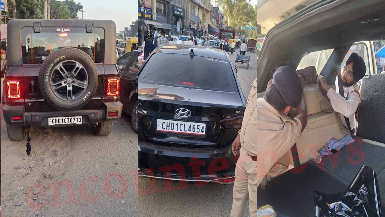 Haryana News: यातायात नियमों का उल्लंघन करने वालों पर पुलिस का सख्त एक्शन, देखें वीडियो