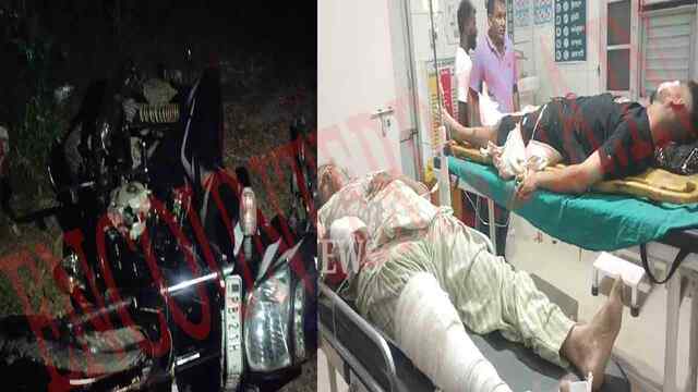 Punjab News: Scorpio और Bullet की टक्कर में महिला सहित 3 घायल, देखें वीडियो
