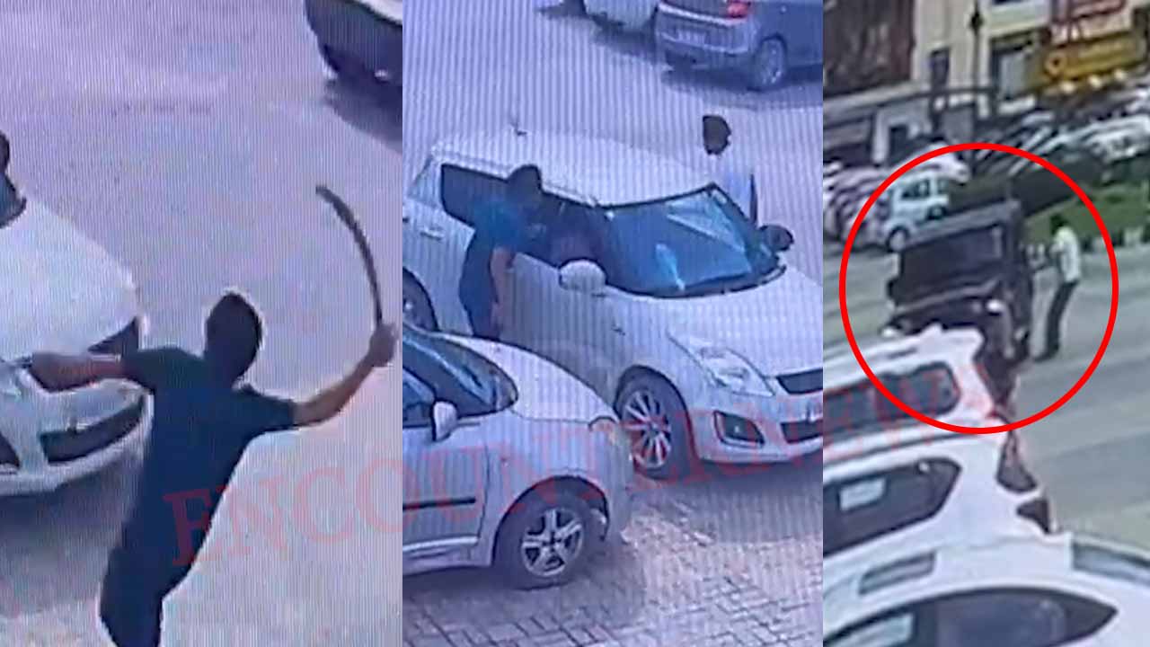 Punjab News: थार सवार युवकों ने किरपान से कार पर किया वार, देखें वीडियो