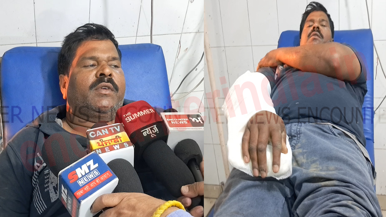 Punjab News: पानी पीने को लेकर ठेकेदार के साथ हुई हाथापाई, टूटी हाथ की हड्डी, देखें वीडियो