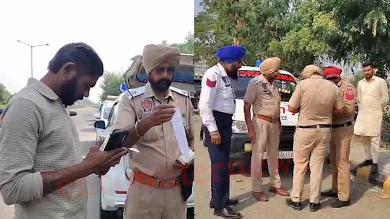 Punjab News: एक्शन मोड में ट्रैफिक पुलिस, प्राइवेट एबुलेंसों के काटे चालान, देखें वीडियो