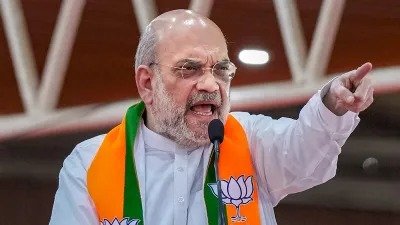 चुनावी रैली में केंद्रीय मंत्री Amit Shah ने फारूक अब्दुल्ला पर कसा तंज