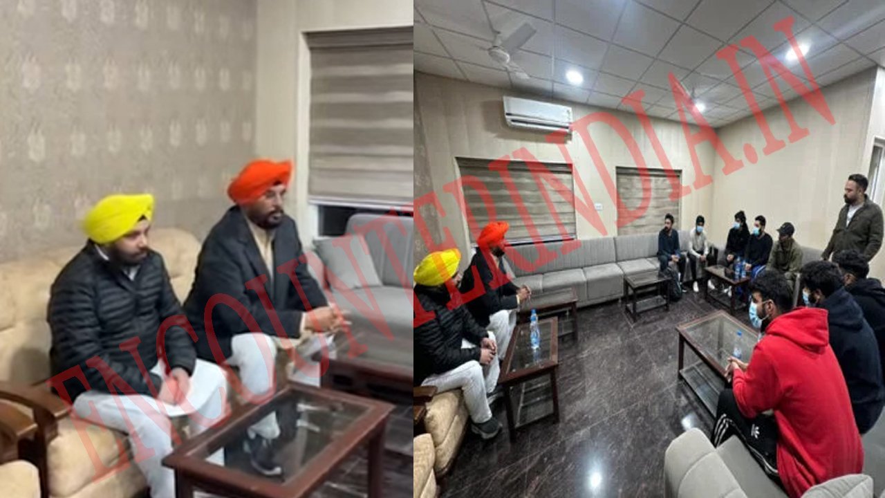 Punjab News: Airport पहुंचे America से Depot हुए यात्री, कैबिनेट मंत्री ने की मुलाकात, देखें वीडियो