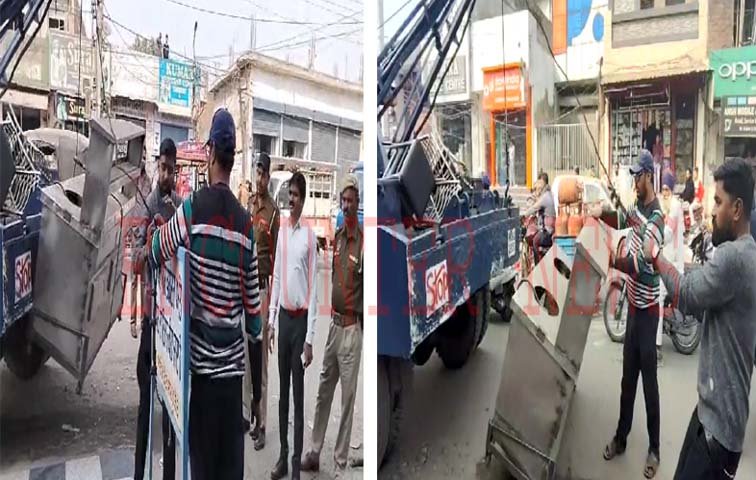 Jalandhar News: चुनावों से पहले एक्शन में नगर निगम टीम, अवैध कब्जों पर की कार्रवाई, देखें Live