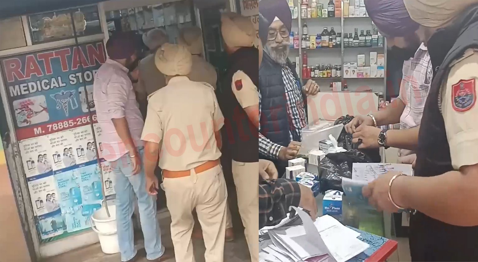 Punjab News :Drug इंस्पेक्टर ने मेडिकल स्टोरों पर मारा छापा, 5185 प्रतिबंधित Capsule बरामद, देखें वीडियो