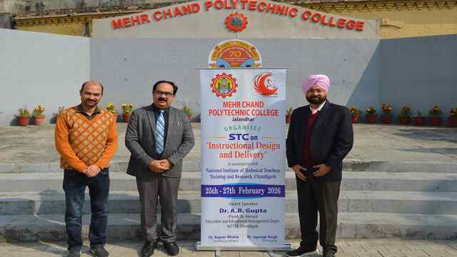 Mehar Chand Polytechnic College में जल्द शुरु होगा तीन दिनों का Short Term Course