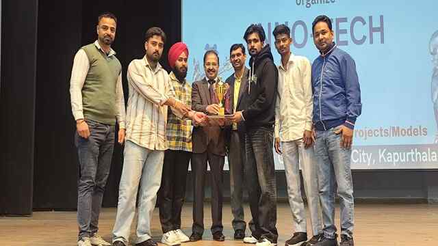 Mehar Chand Polytechnic College के Automobile विभाग के बच्चों ने Inno Tech 2026 में किया शानदार प्रदर्शन