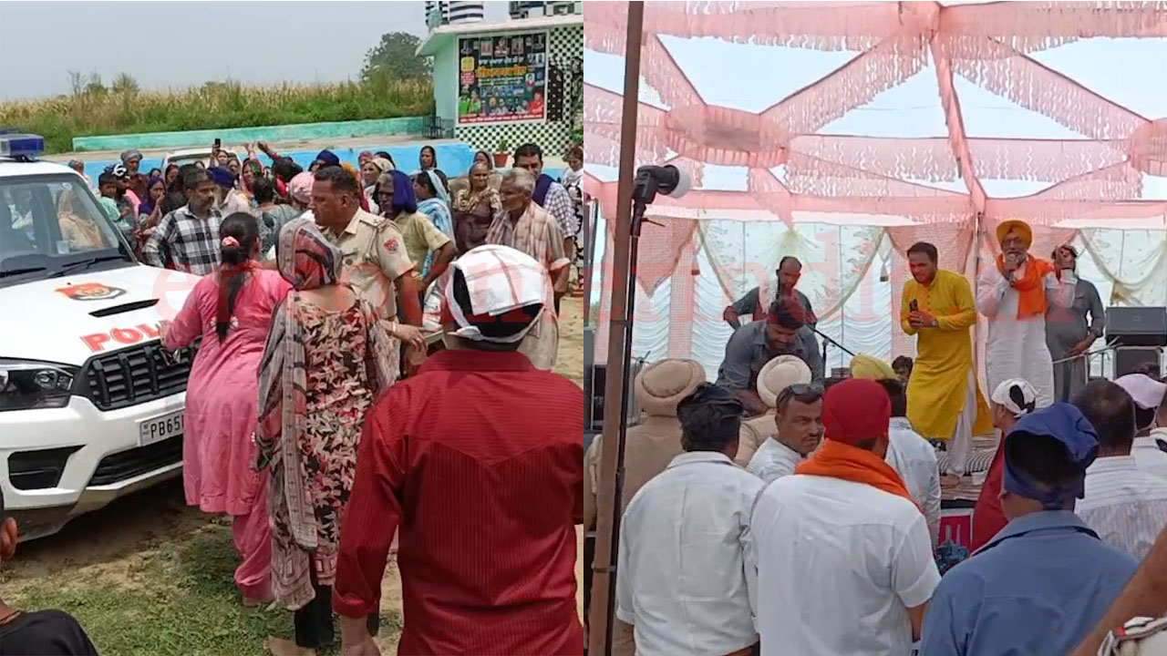 Punjab News: मेला बंद करवाने पर भड़की संगत, माहौल बिगड़ता देख भागी पुलिस, देखें वीडियो