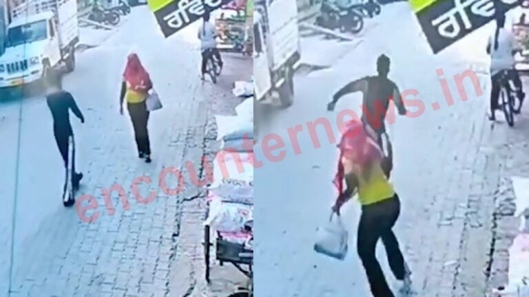 Punjab :  इलाकानिवासियों ने मोबाइल छीनकर भाग रहे लुटेरे को किया काबू, जमकर की छित्तर परेड, देखें वीडियो