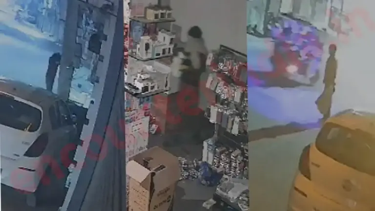 Punjab News: थाने से कुछ दूरी पर स्थित Mobile Shop में हुई चोरी, नगदी, डॉलर सहित अन्य सामान लेकर फरार, देखें CCTV