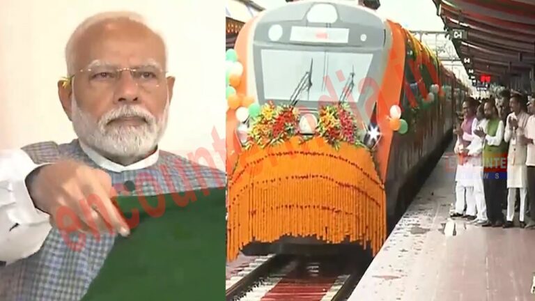 PM Modi का रोड शो रद्द, 6 वंदे भारत ट्रेनों को दिखाई हरी झंडी, देखें वीडियो