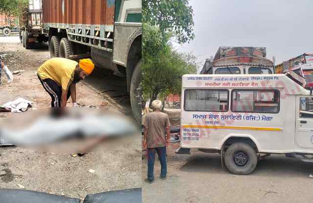 Punjab : ट्रक पर सो रहा ड्राइवर गिरा नीचे, मौत, देखें वीडियो