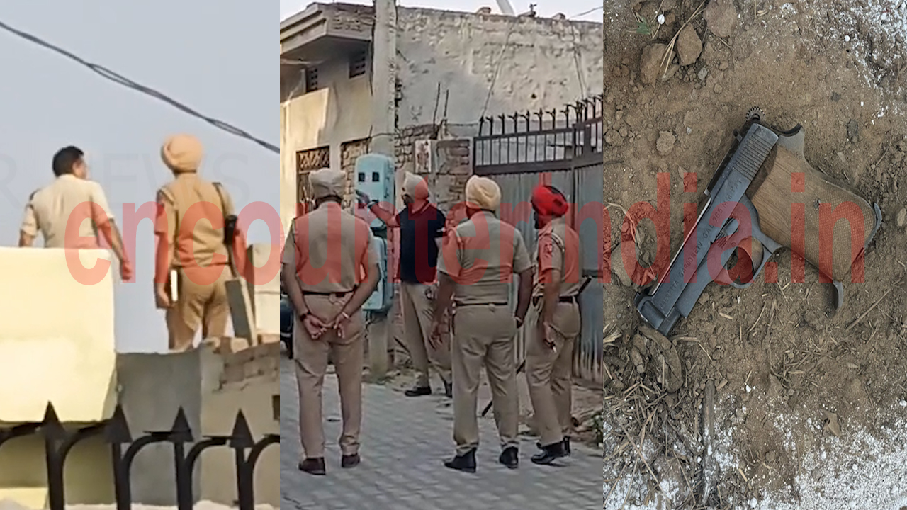 Punjab News: पुलिस और बदमाशों में चली गोलियां, देखें वीडियो