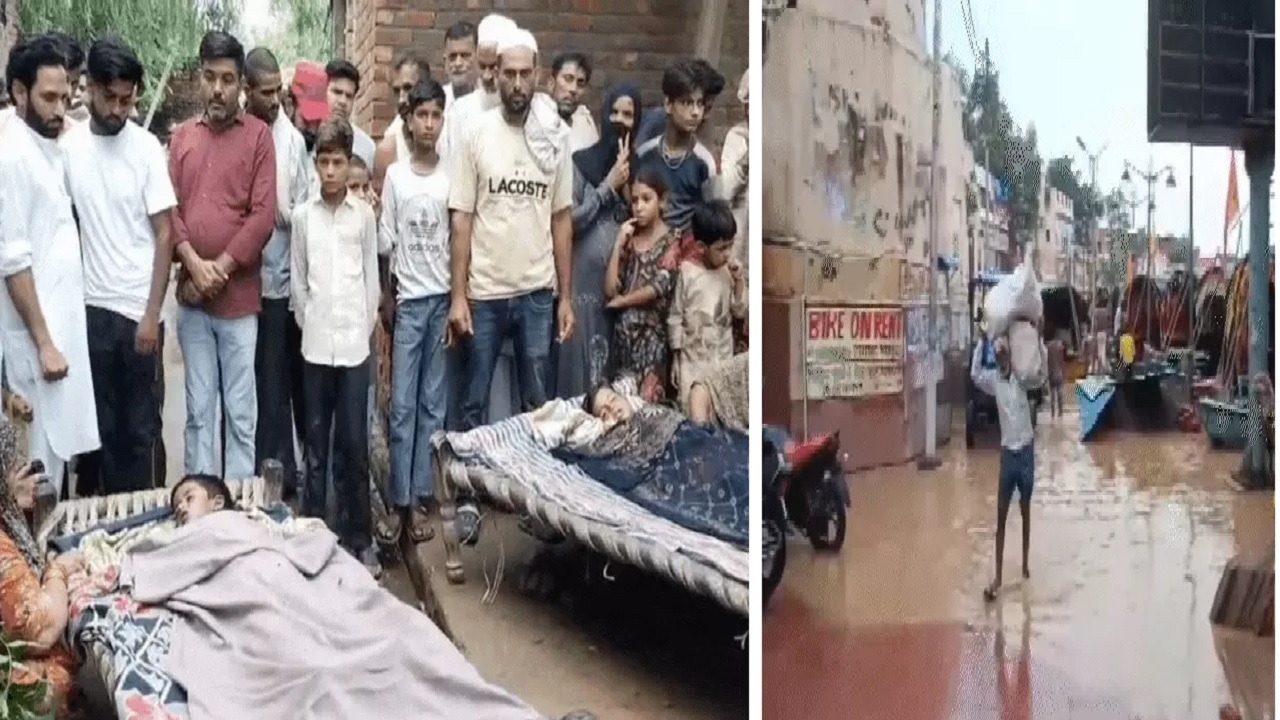 दवा लेने जार रहे 2 भाई पानी के तेज बहाव में बहे, मौत