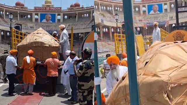 Punjab News: भारत से श्री ननकाना साहिब के लिए भेजी पालकी साहिब, देखें वीडियो