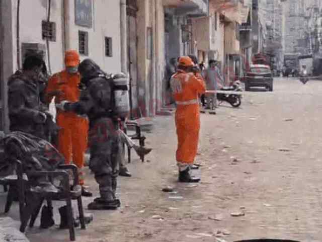 फैक्ट्री में गैस लीक होने से लोगों को सांस लेने में आई परेशानी, मौके पर पहुंची NDRF टीम
