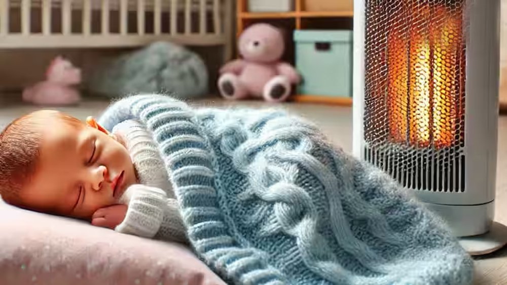 अगर आप भी New Born Baby को सुलाते हैं रूम हीटर के पास, जरूर जान लीजिए ये बात