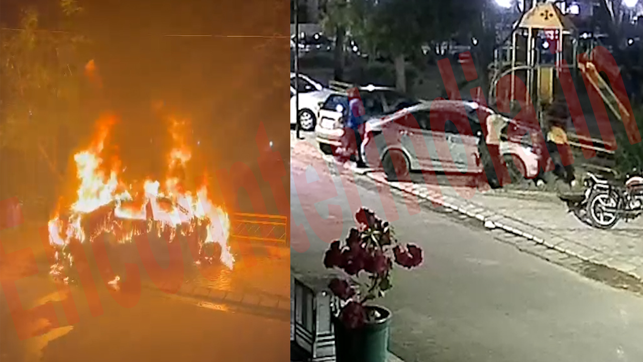 Punjab News: आरोपियों ने कार को लगाई आग, धमाके से दहले लोग, देखें CCTV