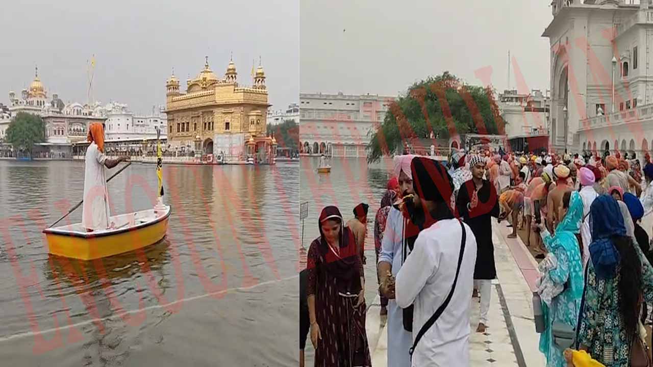 Punjab News: बारिश से मौसम हुआ सुहावना, बूंदाबांदी के बीच उमड़े श्रद्धालु, देखें वीडियो