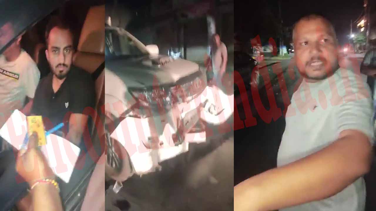 Jalandhar News: रईसजादे के बेटे ने फॉर्च्यूनर से टैक्सी को मारी टक्कर, आवाज से गूंजा इलाका, देखें वीडियो