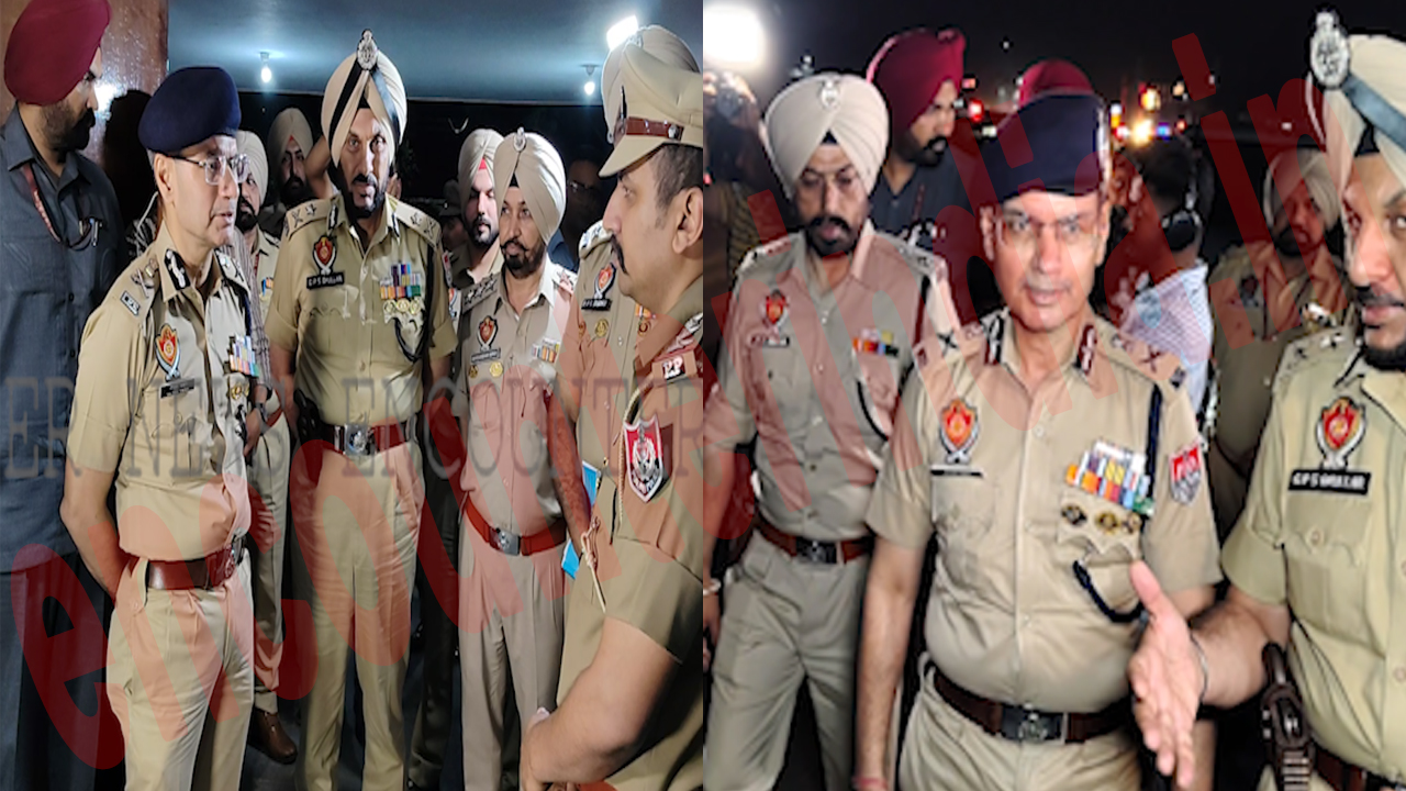 Jalandhar के बाद इस जिले की सड़कों पर DGP Gaurav Yadav ने की चैकिंग, देखें वीडियो