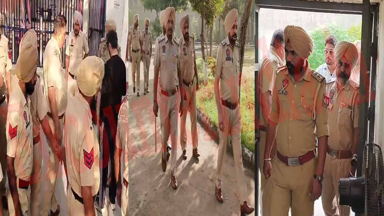 Punjab News: जिला जेल पहुंची भारी पुलिस फोर्स, चप्पे-चप्पे की ली तलाशी, देखें वीडियो