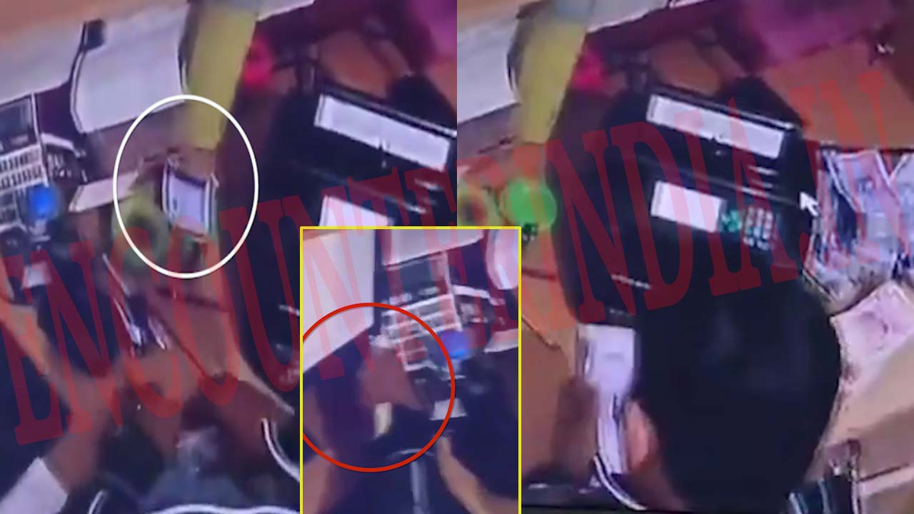Bank में ग्राहक के नोट चोरी करने के मामले में कैशियर सस्पेंड, देखें CCTV