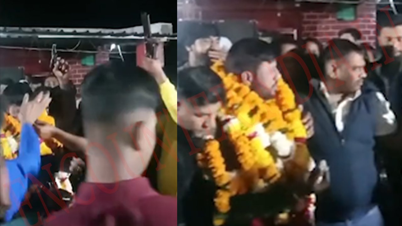 Birthday Party में फायरिंग, केक काटने के बाद किया हंगामा, देखें वीडियो