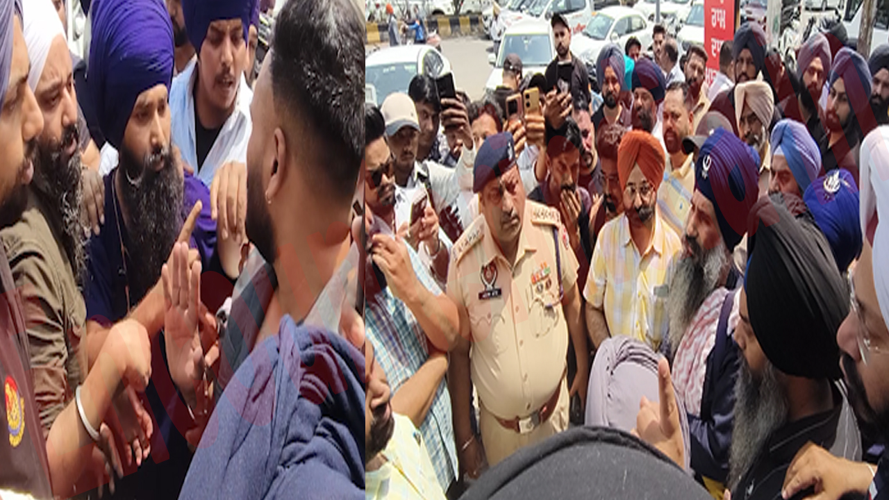 Jalandhar News: शराब के ठेके को बंद करवाने पहुंचे निहंग सिंह, भारी हंगामा, देखें वीडियो
