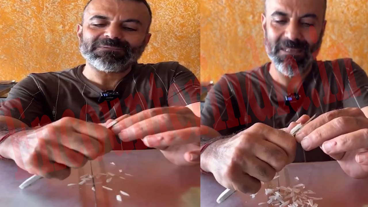 गजब Talent: 1 मिनट में व्यक्ति ने किए 1 बादाम के 450 टुकड़े ! 200 बार कटा चुका हाथ, वीडियो वायरल