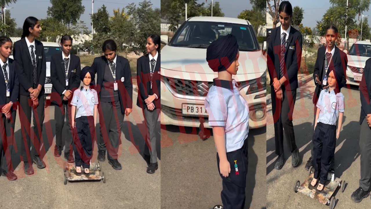 Punjab की इन बच्चियों ने बनाया पहला Sikh Robot, आग बुझाने-बम डिफ्यूज में मदद का दावा, देखें वीडियो
