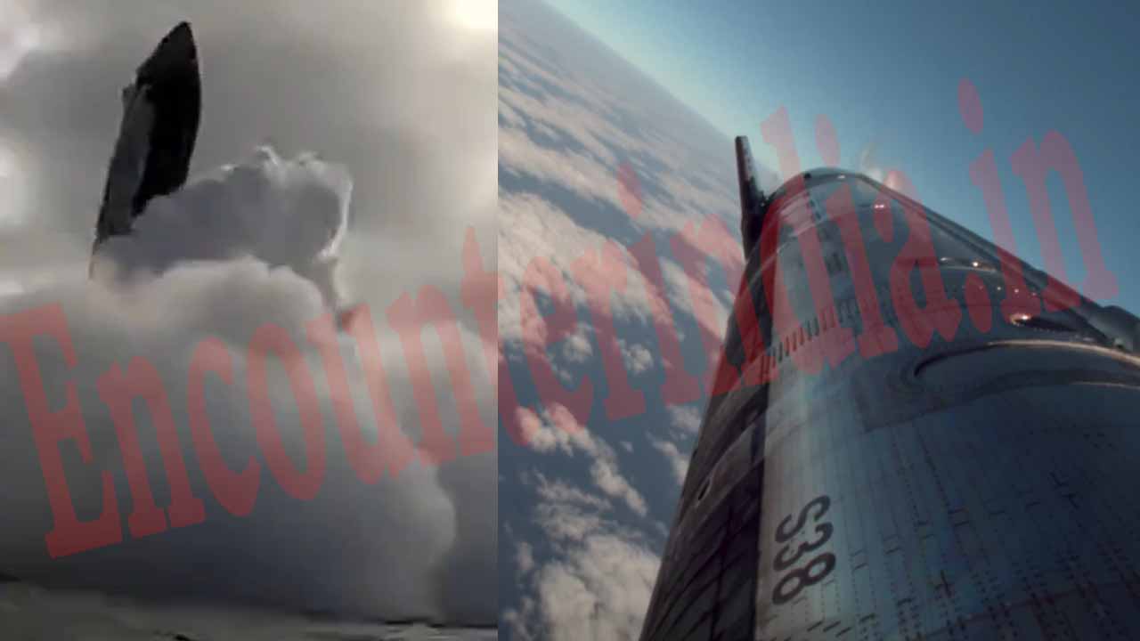SpaceX रॉकेट बूस्टर मेक्सिको की खाड़ी में हुआ क्रैश, देखें वीडियो