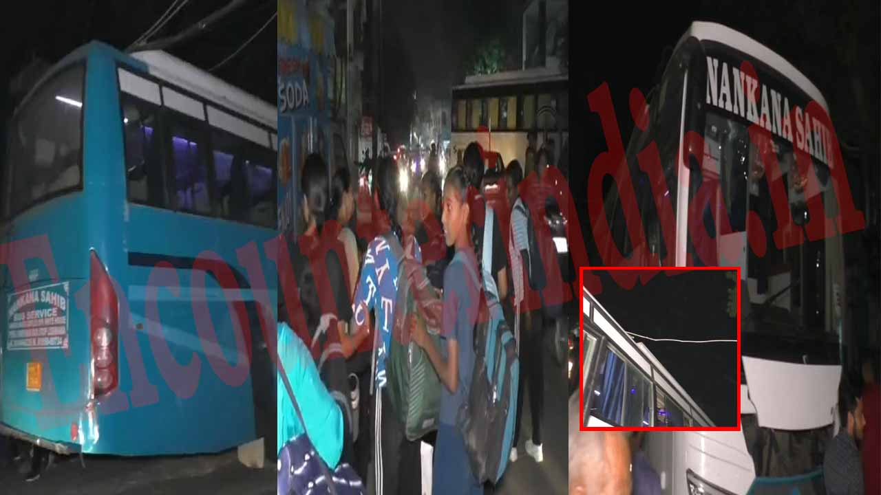 Punjab News: हाईटेंशन तारों से टकराई बच्चों से भरी बस, लोगों में दहशत, देखें वीडियो