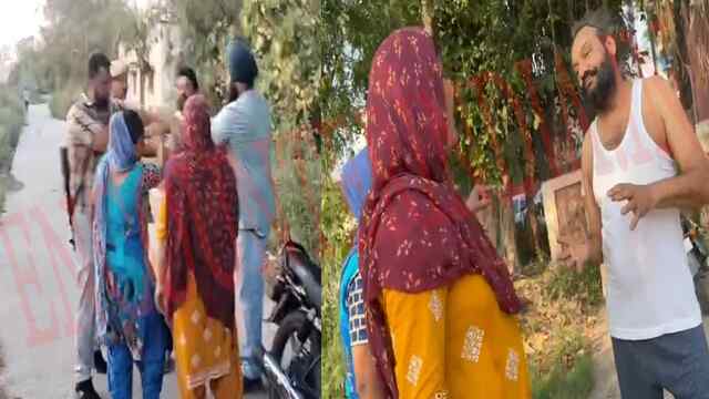 Jalandhar News: नशे में धुत SHO ने की बदतमीजी, महिला ने जड़े थप्पड़, हुआ हंगामा, देखें वीडियो