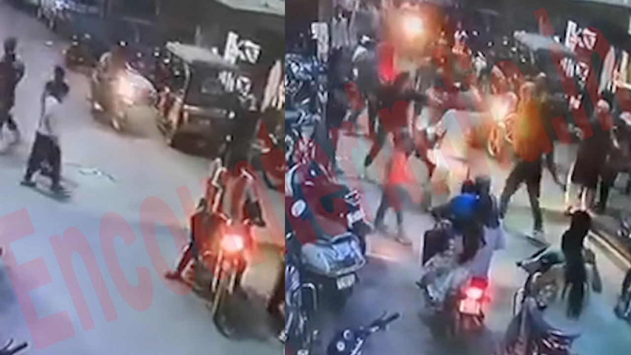 महिला वकील और उसके पति पर किया हमला, देखें CCTV