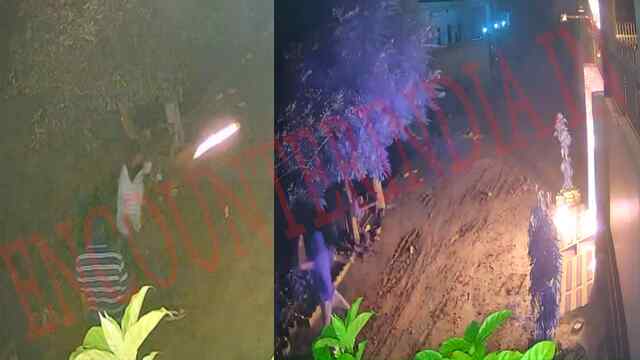 Jalandhar News: बाइक सवार 3 बदमाशों ने घर पर पेट्रोल बम से किया हमला, देखें CCTV