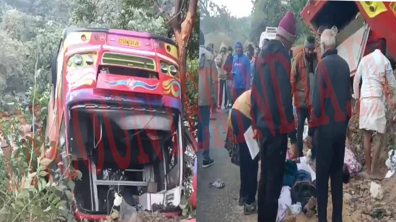 खाई में गिरी यात्रियों से भरी बस, 9 की मौत, देखें वीडियो
